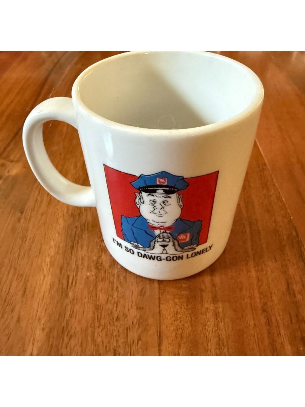 Vintage Maytag Coffee Mug Ol Lonely Repairman Dawg Gon Lonely Basset Hound